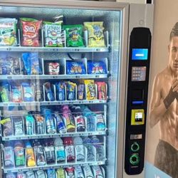AMB350 Combo Snacks Vending Machine With Credit Card Reader 