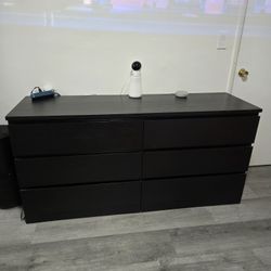 6 Drawer MALM  Dresser 