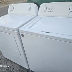 Roper Washer And Electric Dryer Set Working Perfectly Fine Very Clean Super Capacity I Can Deliver To You 90 Days Warranty 