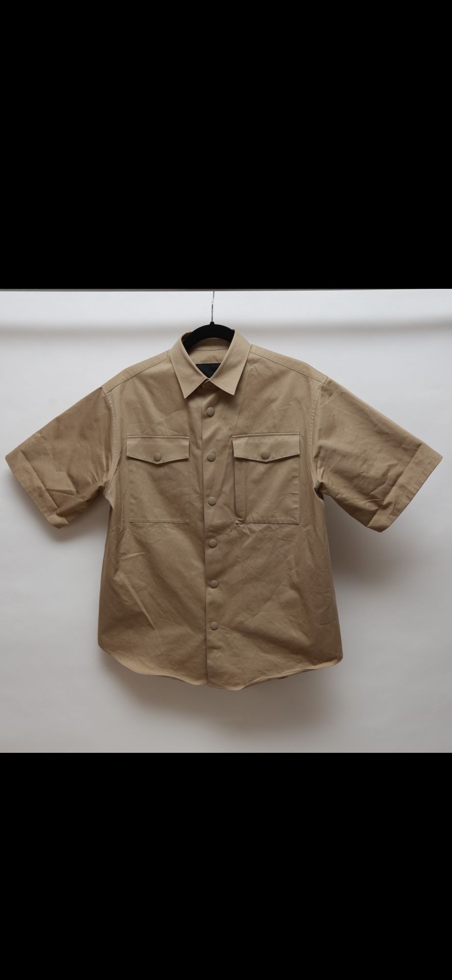 PRADA - Men’s Short Sleeve Button Up Shirt