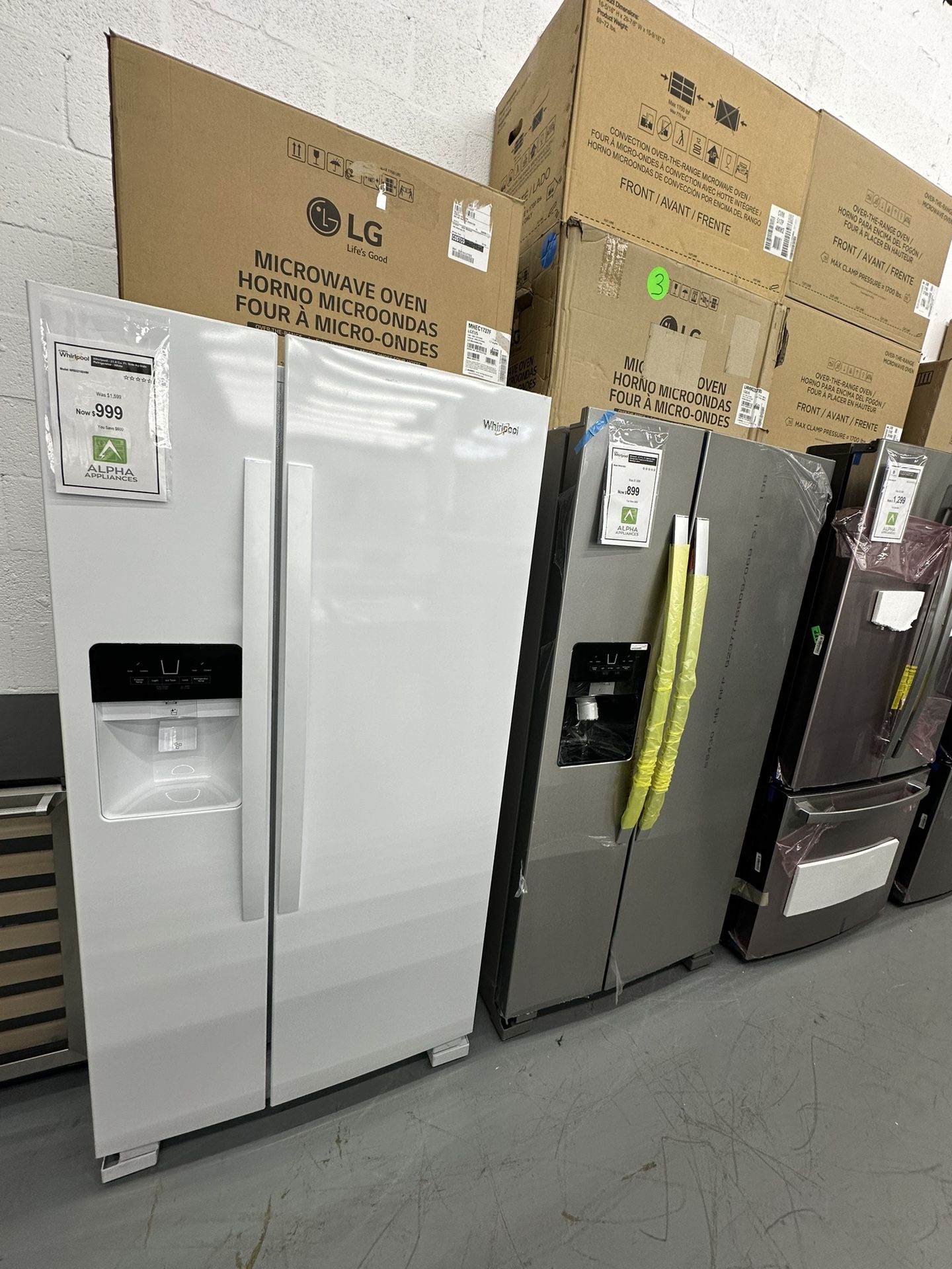 Appliances, New, New with scratch or dent, Refrigerator, Stove, Microwave, Dishwasher, Washer, Dryer, Range. No Credit Needed $39 down payment. Apply