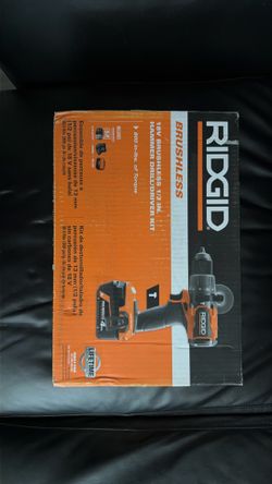 Ridgid brushless 18v 1/2in hammer drill/driver kit