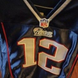 Patriots New England Tom Brady #12 NFL Jersey Size S
