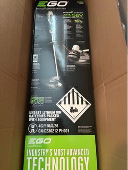 56v Ego weed Eater and Battery and Charger New box never open