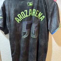 Nike Tampa Bay Rays City Connect MLB Jersey Arozarena Youth XL (18/20) NWT