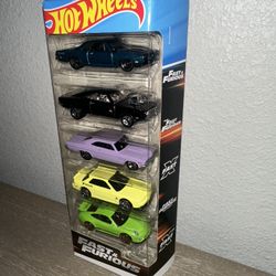 Hot Wheels Fast And Furious 5 Pack