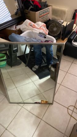 Metal Framed Mirror