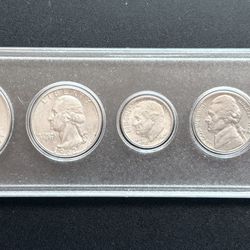 1962 Year Set Of 5 Coins
