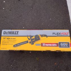 Dewalt 60volt Max Flexvolt Chainsaw 16 In Bar W Flexvolt Battery