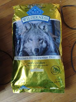 Blue Buffalo Wilderness Natural High-Protein Healthy Weight Chicken Recipe Dry Food for Adult Dogs, 24 lbs.
