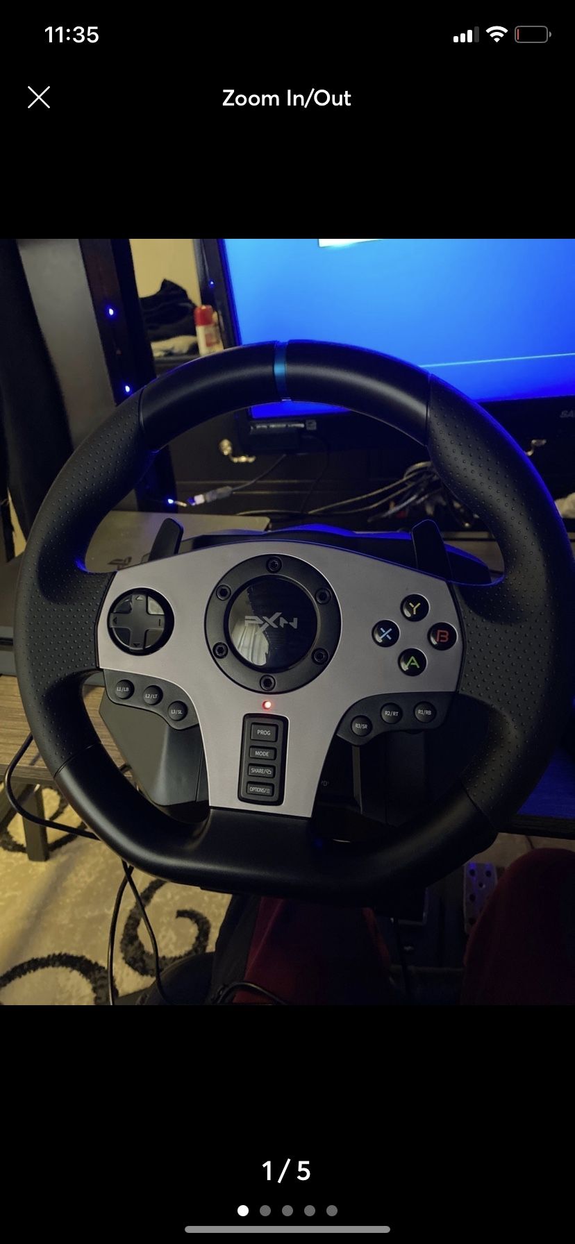 PXN Steering Wheel PlayStation 4