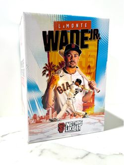 NEW LaMonte Wade Jr 100th Splash Hit Bobblehead SF Giants Levi’s SGA