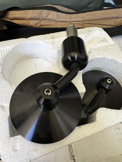 Bar End Metal Mirror For Motorcycle 