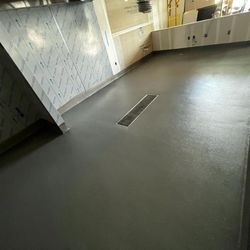 Epoxy Urethane Cement Flooring Job
