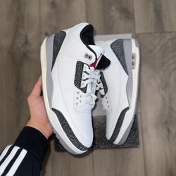 Jordan 3 Cement Grey Size 13