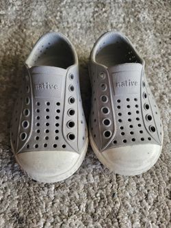 Native Grey Kids Shoes