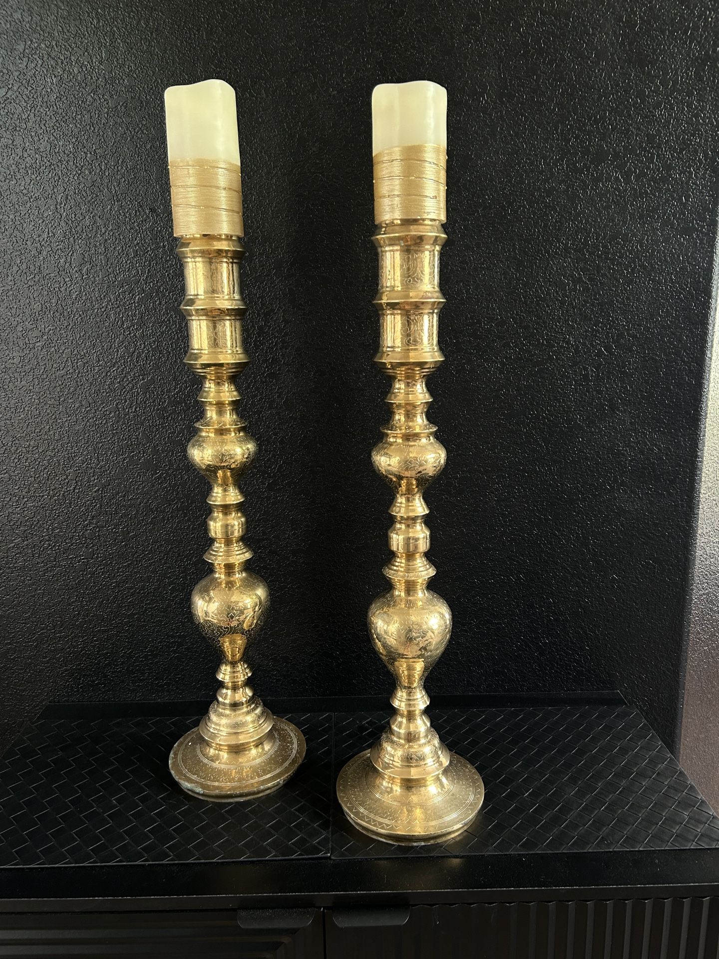 Brass Candle Holders