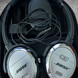 Bose Qc3 Headphones And Case
