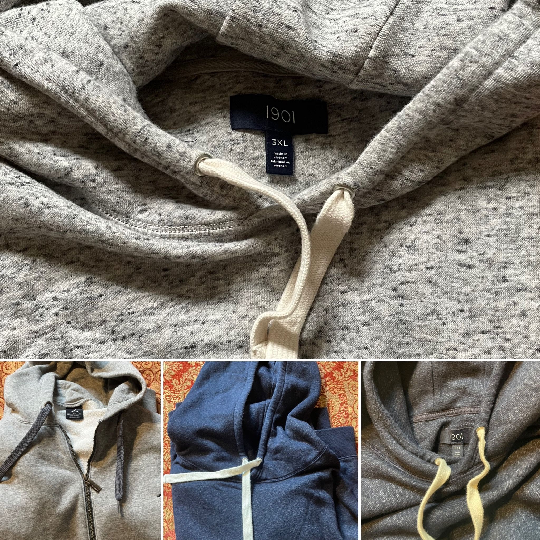 3 Men’s Sweatshirts 3X OBO