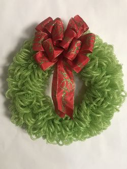 Merry Christmas wreath 18”