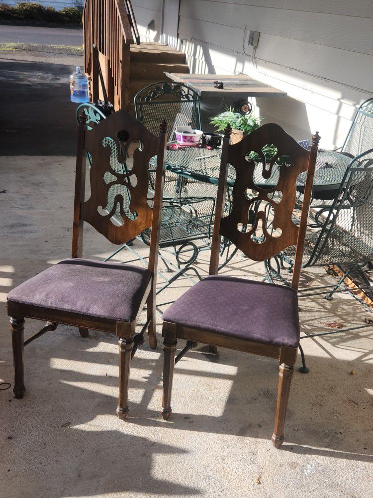 Renaissance Revival Style Side Chair's 