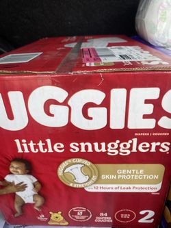 Huggies little snugglers size 2