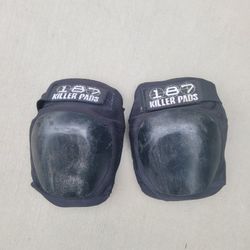 Killer 187 Skateboard Knee Pads Sz Small