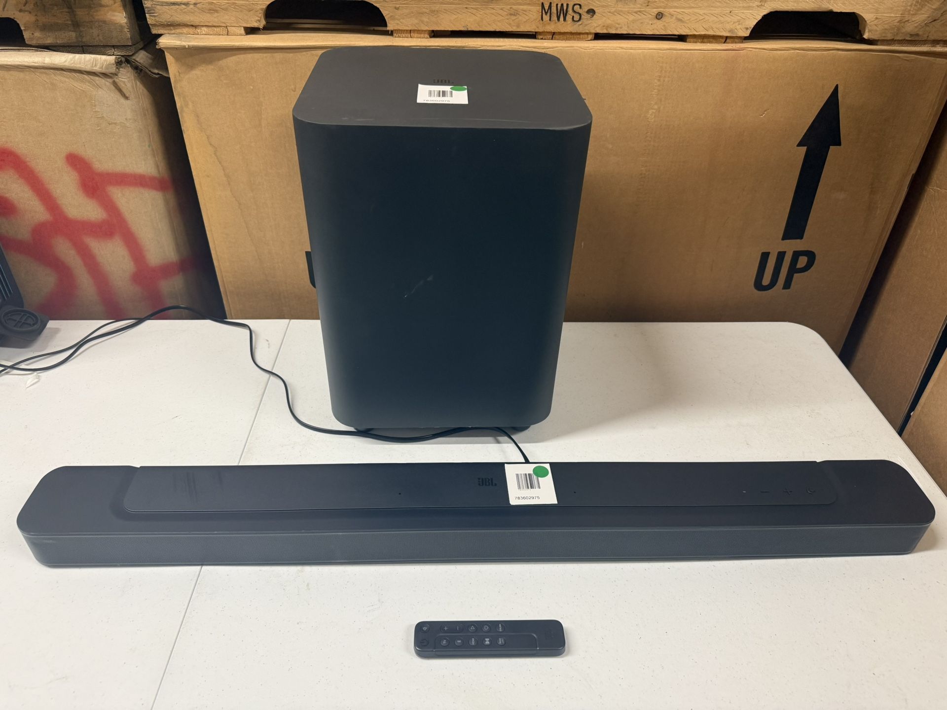JBL Bar 500 Soundbar with Wireless Subwoofer & Remote