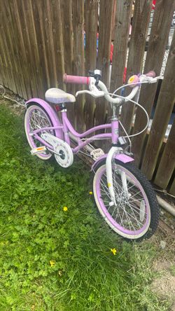 Beautiful kids bike perfect for outdoors