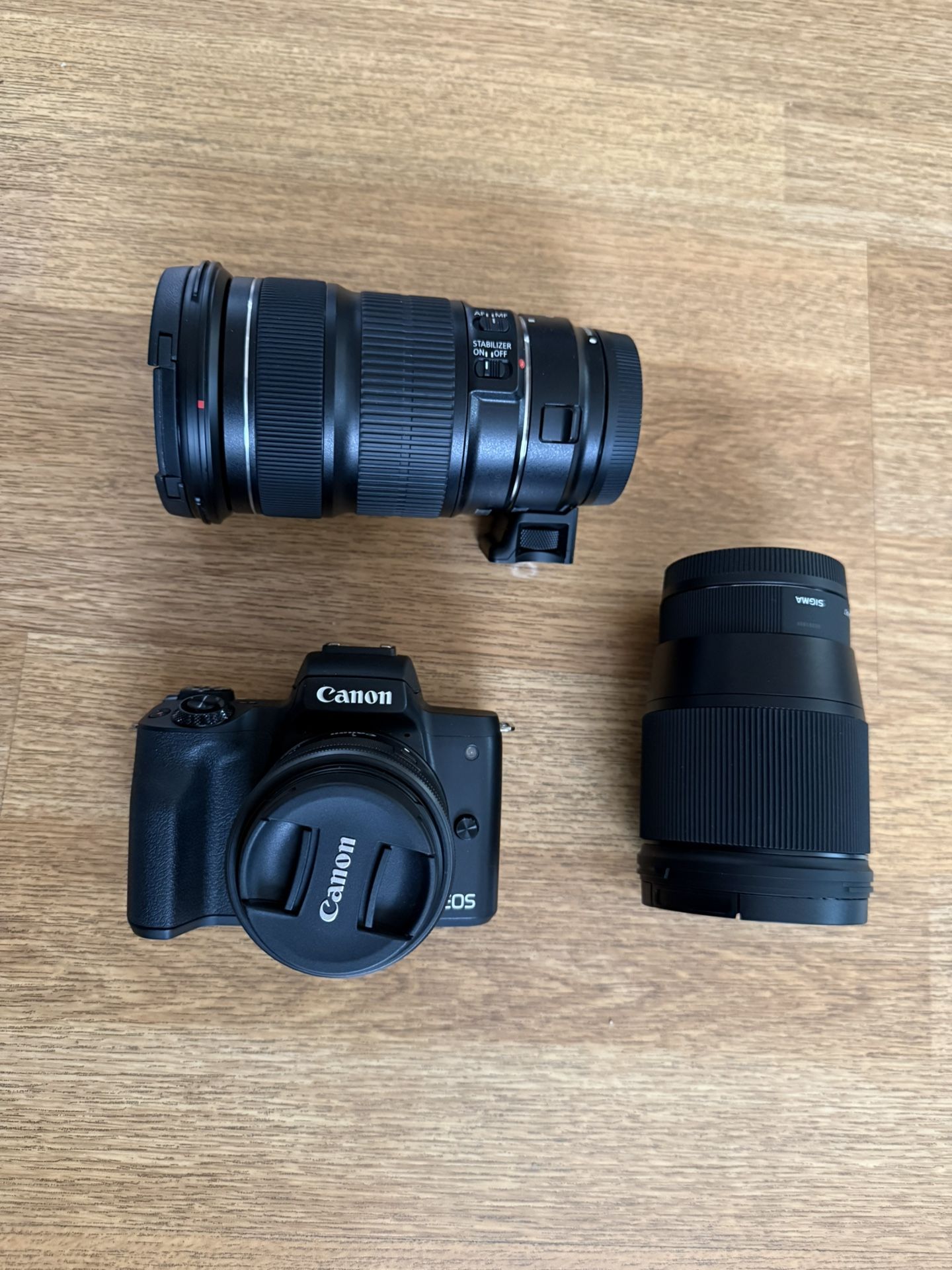 Canon M50 Creator Kit! 3 Lenses