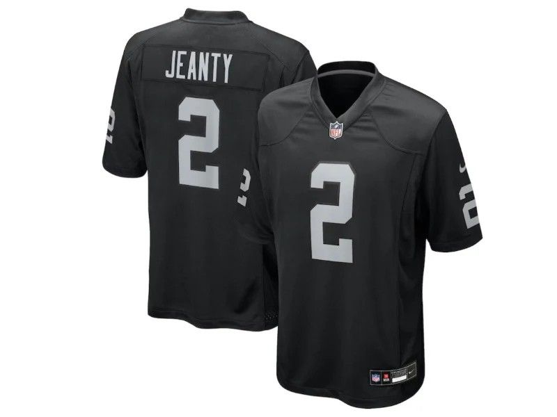 Las Vegas Raiders Ashton Jeanty NO.2 Football Jerseys