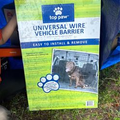 Top paw universal Wire Vehicle Barrier  
