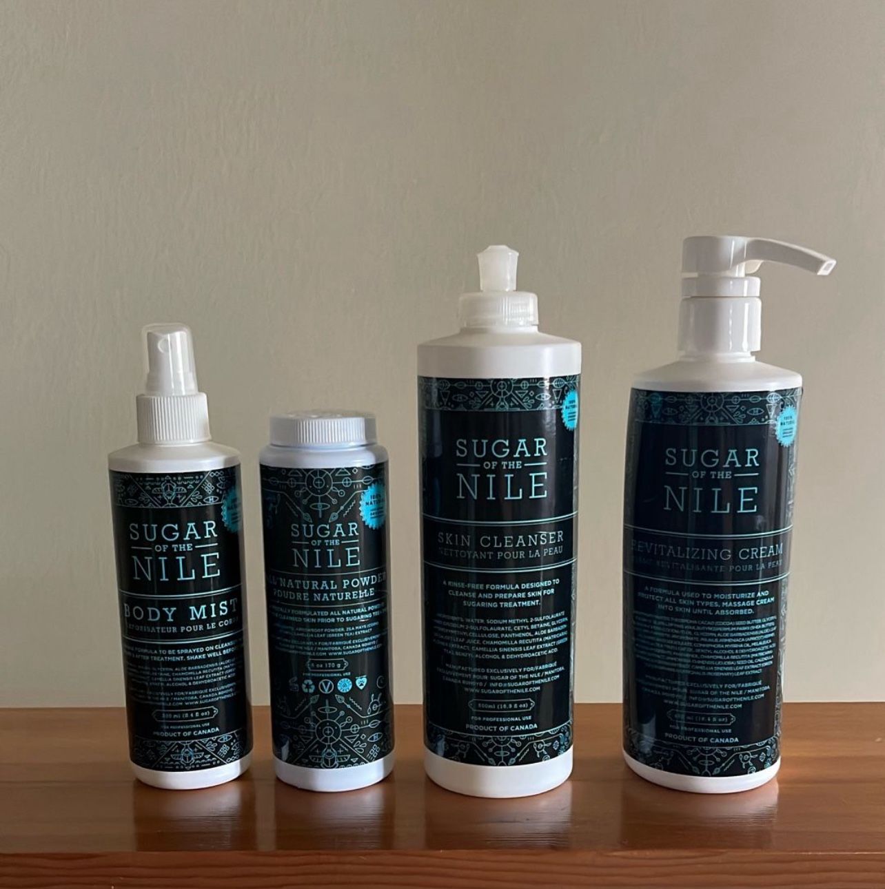 Sugar of the Nile professional skincare products