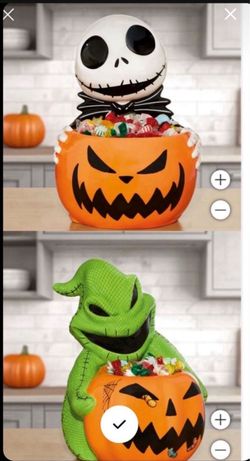 Oogie boogie and Jack skeleton