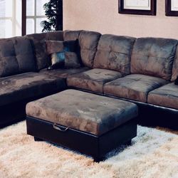 🎈Free Delivery—Brand new sectional sofa couch 