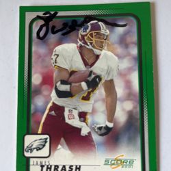 James Thrash card