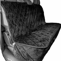 New Plush Paws Products Quilted Velvet Waterproof Car Seat Cover