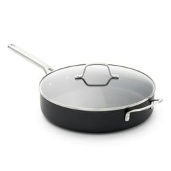 Calphalon® Hard-Anodized Nonstick 5-Qt. Sauté Pan with Glass Lid Brand New *NOS* Rare!