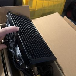Corsair H100i AIO w/ two Ql120 Fans 