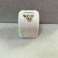 Fashion Diamond Gold Ring 