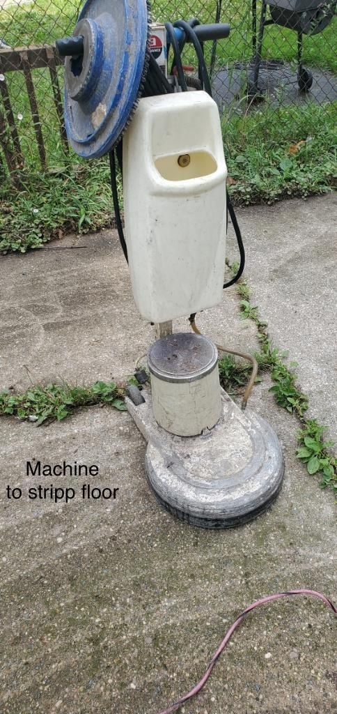 Machine to Strip floor