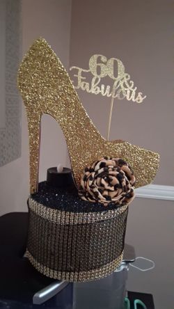 60th B Day Centerpieces