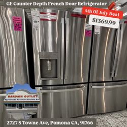 GE Counter Depth French Door Refrigerator 