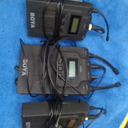 Boya Model BY-DTUM48C Wireless Microphone Sistem, Untested.