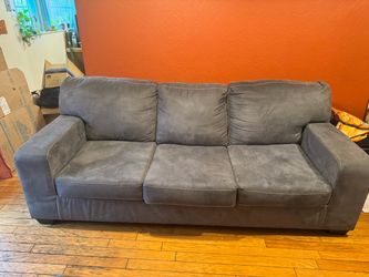 Blue Micro fiber couch
