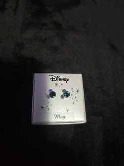 May birthstone Minnie earrings NEW