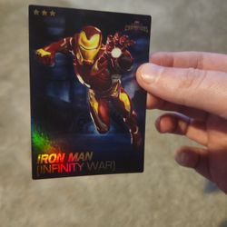 Iron Man (Infinity War) collectible card from the Marvel Contest of Champions