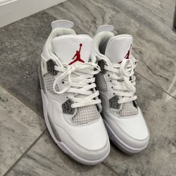 Jordan 4 Retro White Oreo 2021 No Box Size 7