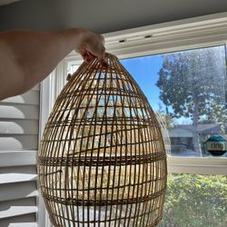 Rattan Pendant Light