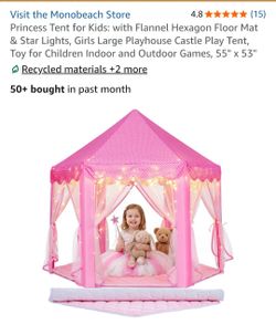 Monobeach Princess Castle Play Tent for Kids